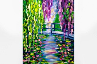 Paint and Sip: Monet's Bridge
